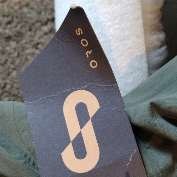 Oros  Women's Forest Green Trench Coat - Picture 4 of 5